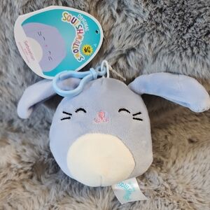 NWT Squishmallows Sebastian‎ The Rabbit Clip-on